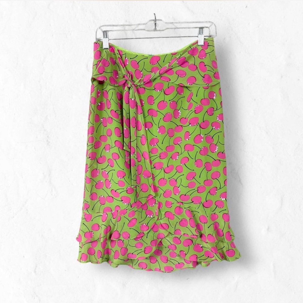 Vintage Nanette Lepore Cherry Skirt